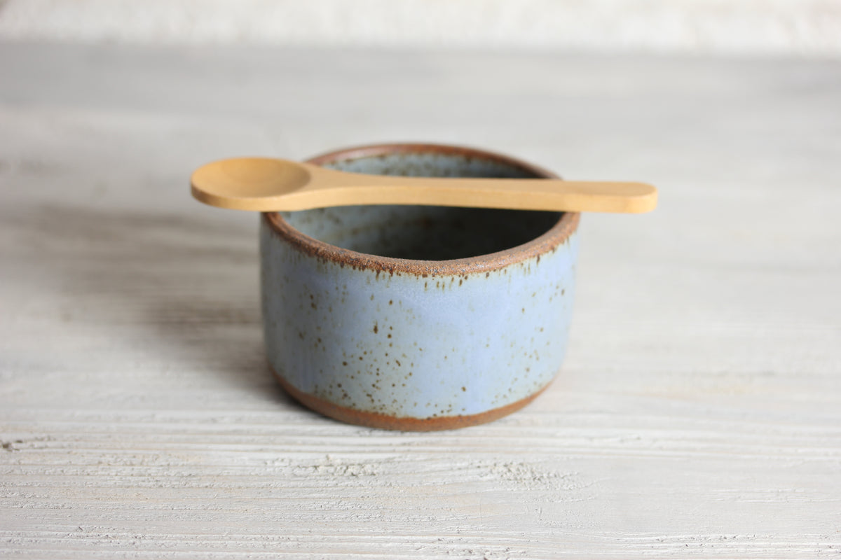 Salt Pot with Spoon
