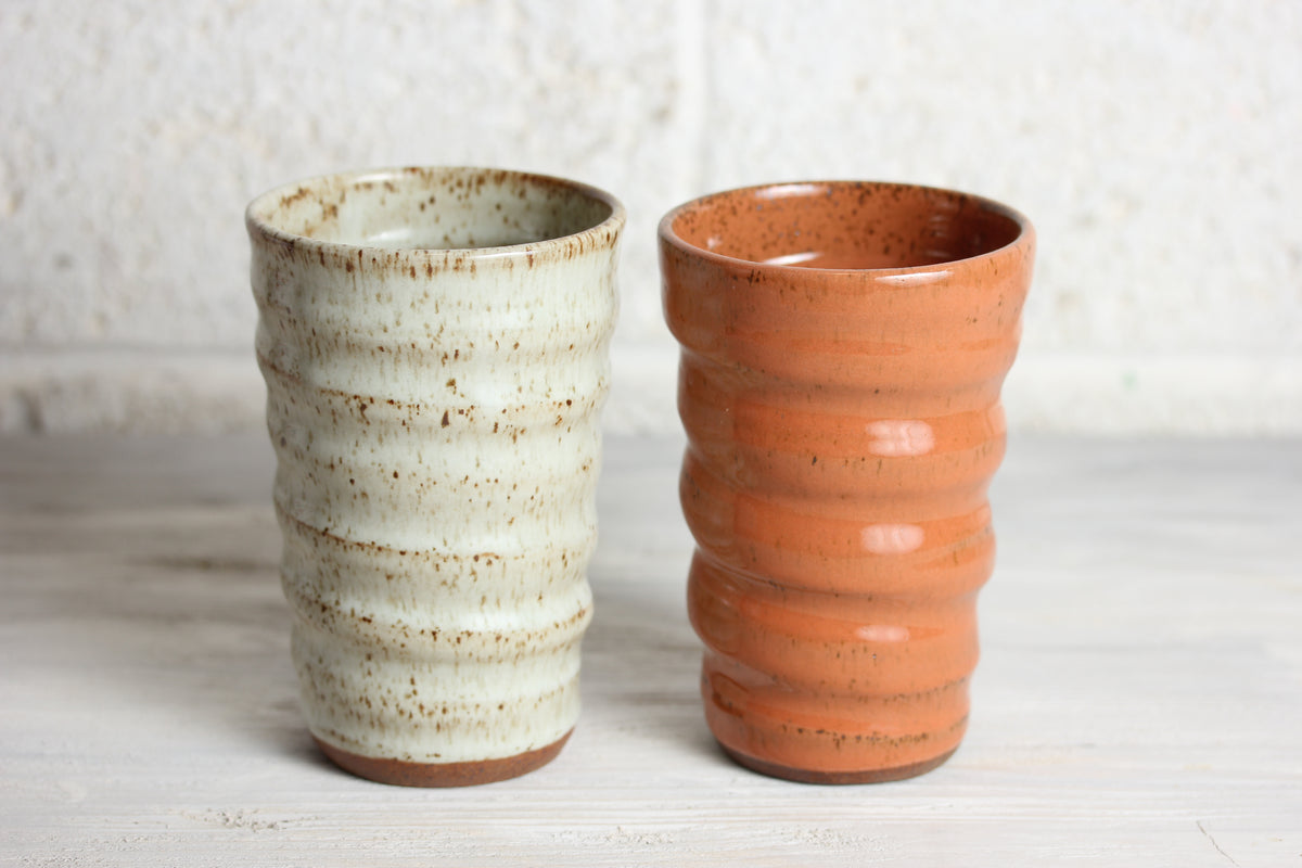 Pair of tumblers. Seconds Sale #33