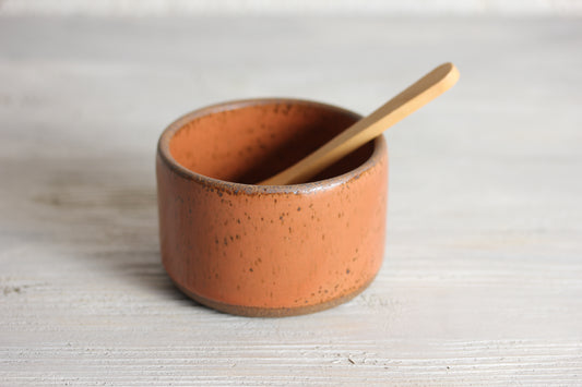 Salt Pot with Spoon