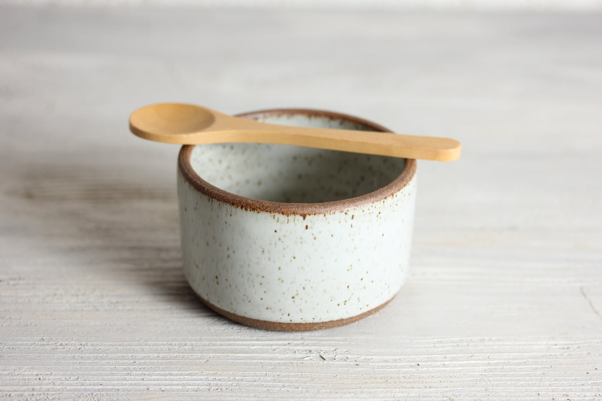 Salt Pot with Spoon