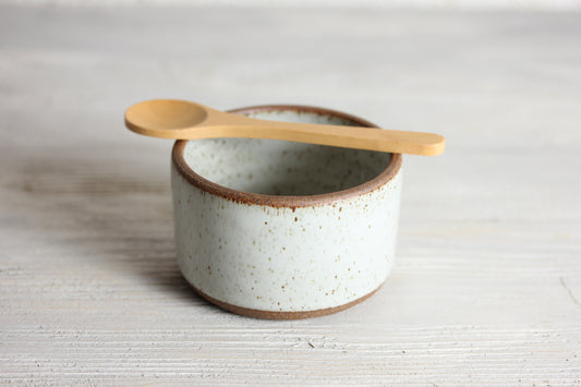 Salt Pot with Spoon