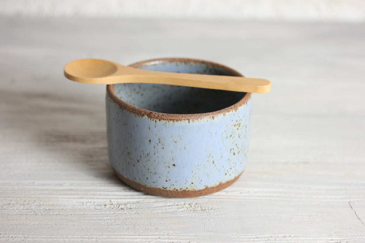Salt Pot with Spoon