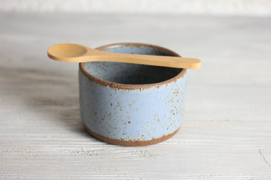 Salt Pot with Spoon
