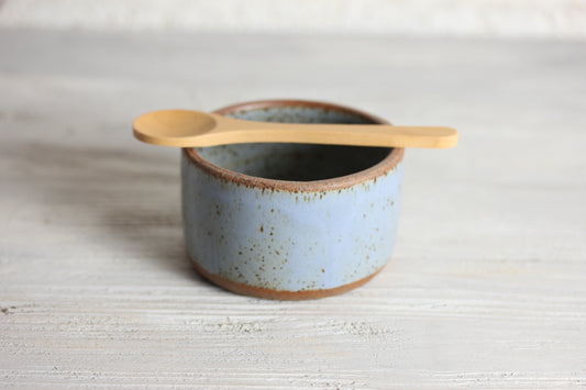 Salt Pot with Spoon