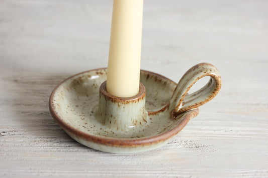 Candlestick Holder With 2 Candles